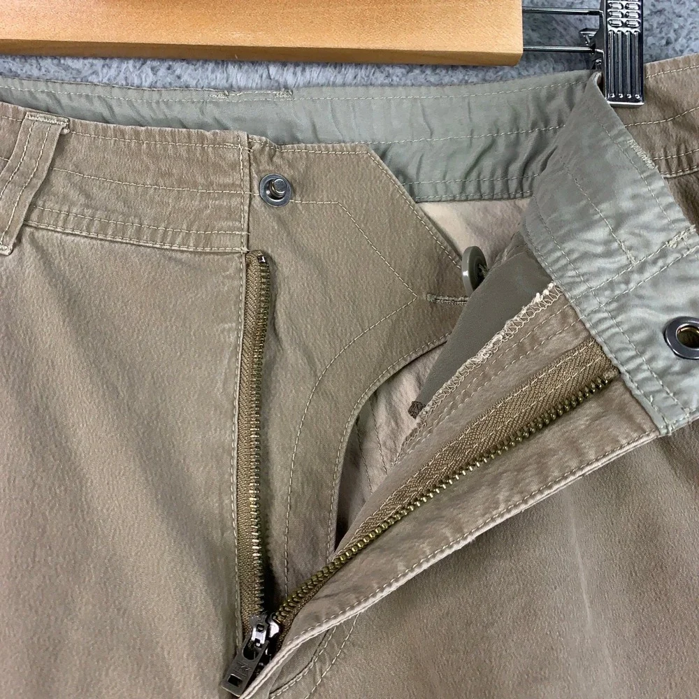 Kuhl Revolvr Pants Men's 34x32 Tan Hiking Outdoor Stretch Articulated Knee Work